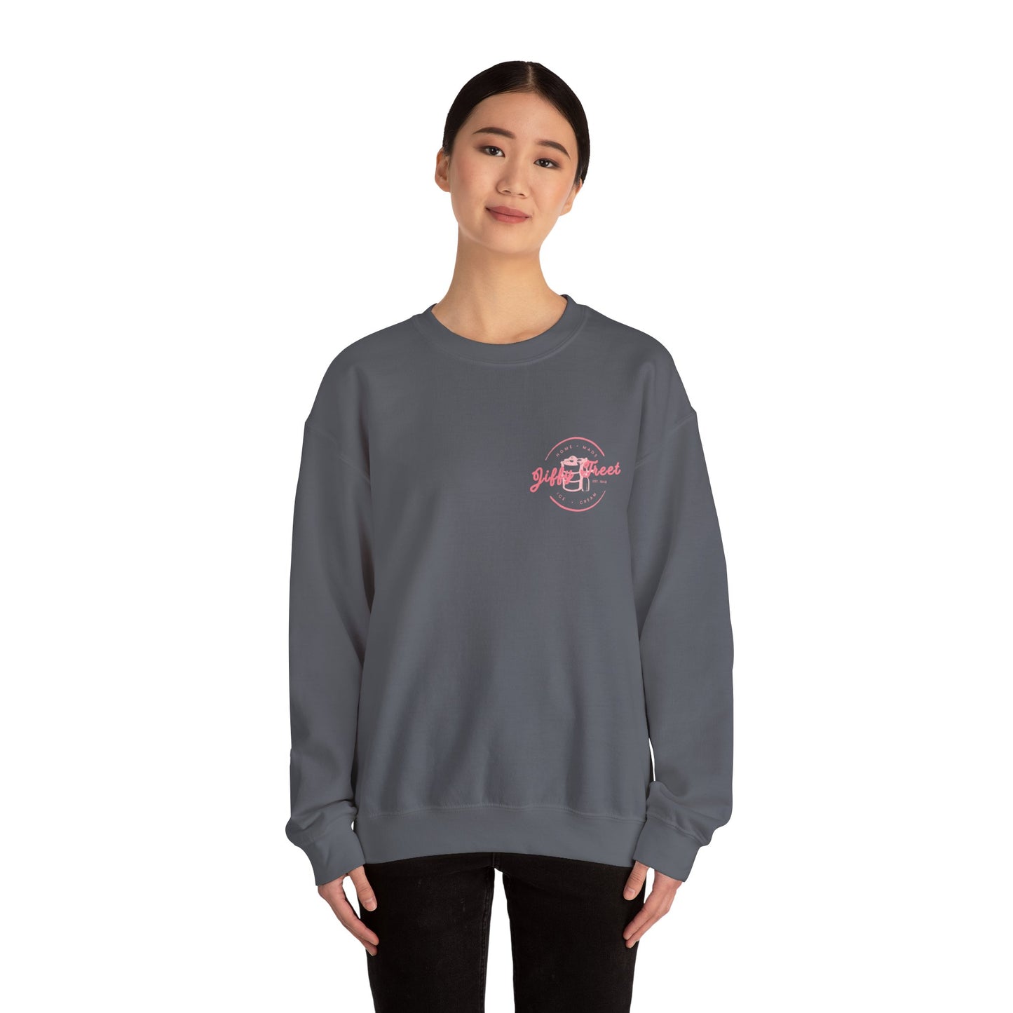 Jiffy Treet Ice Cream GuestCheck Crewneck Sweatshirt