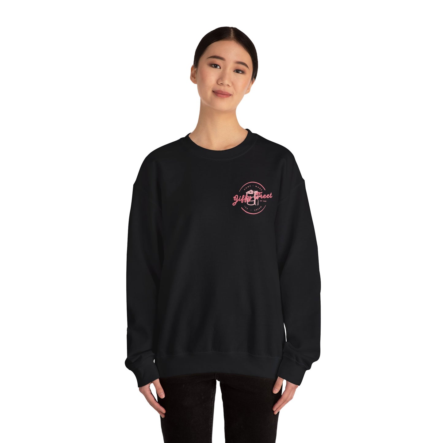 Jiffy Treet Ice Cream GuestCheck Crewneck Sweatshirt