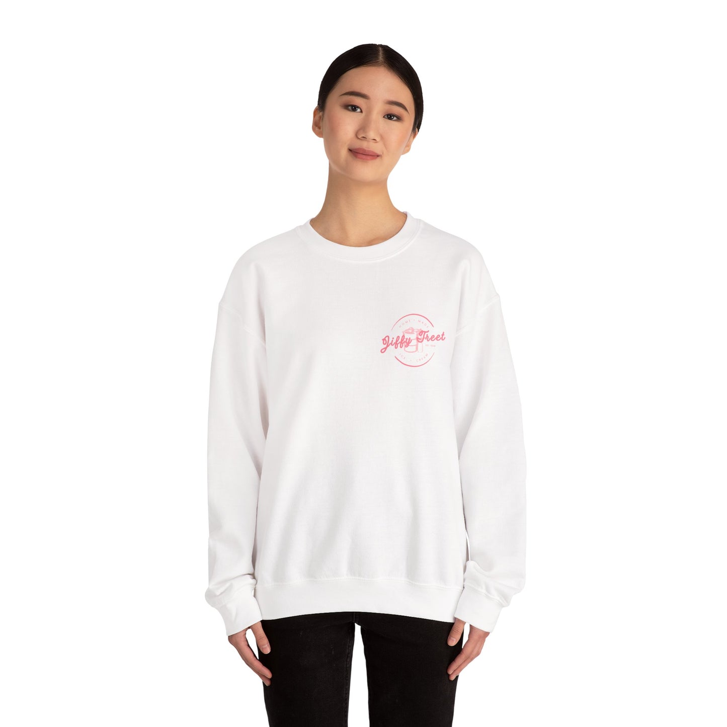Jiffy Treet Ice Cream GuestCheck Crewneck Sweatshirt
