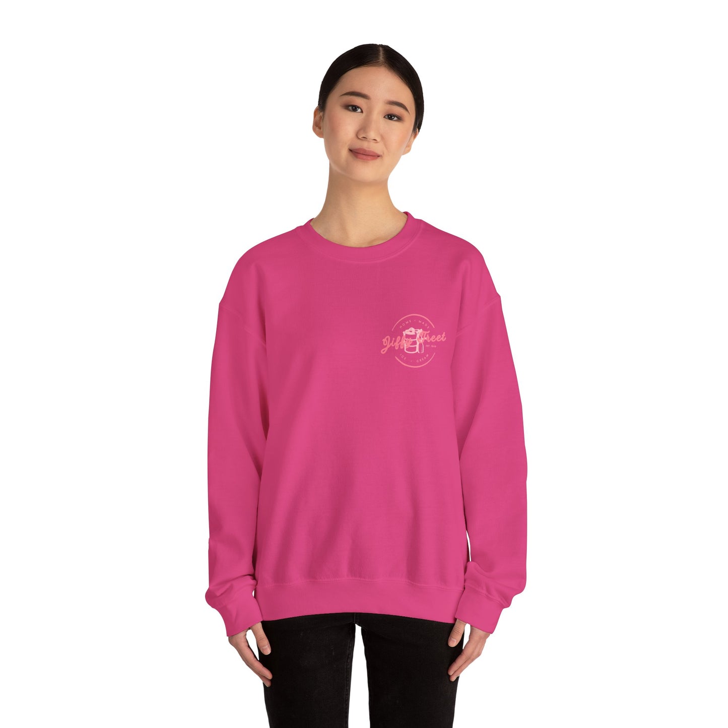 Jiffy Treet Ice Cream GuestCheck Crewneck Sweatshirt