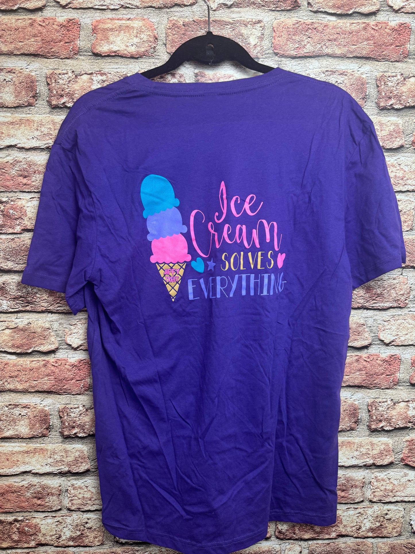 Ice Cream Solves Everything T-shirt